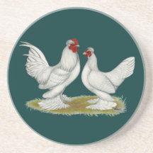 Burmese Bantams Beverage Coasters