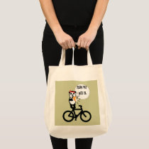 Burn Fat Not Oil Tote Bags