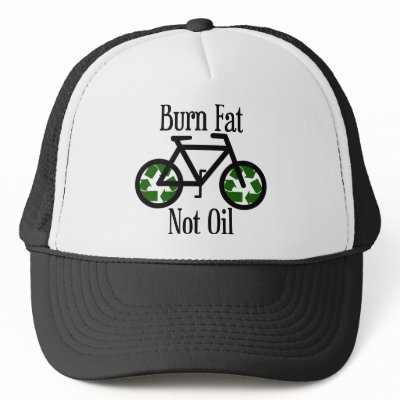 Burn Fat Not Oil Trucker Hats by eventfulcards