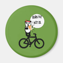 Burn Fat Not Oil Magnet