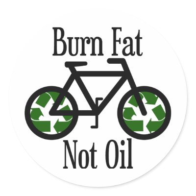 Burn Fat Not Oil Sticker by eventfulcards