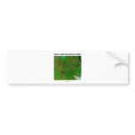 Burn Scars In Central Africa (Picture Earth) bumper stickers