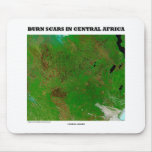 Burn Scars In Central Africa (Picture Earth) mousepads