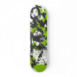 Burn the disCo ( green ) Skateboard Decks