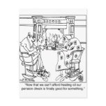 Burn Your Pension Check to Keep Warm Post Cards