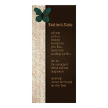 Burned Butterfly Rack Card