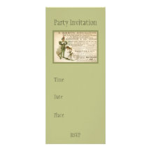 Burnet's Specialities Personalised Invite