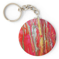 BURNING ABSTRACTION - KEY CHAIN