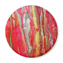 BURNING ABSTRACTION - FRIDGE MAGNETS