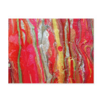 BURNING ABSTRACTION - POST CARD