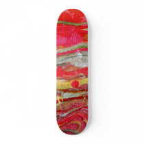 BURNING ABSTRACTION - SKATEBOARD
