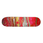 BURNING ABSTRACTION - SKATEBOARD