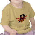 Burning Bible t-shirts