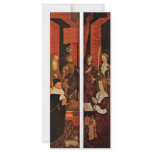 Burning Bush Triptych From The Left And Right Wing rack cards