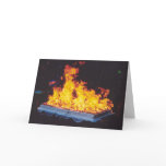 Burning Cake in New York City park cards
