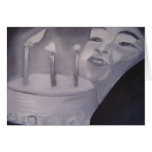burning candles cards
