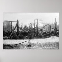 Burning Desire to Vote: 1910 Print