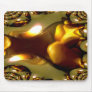 Burning Flame Fractal Mousepad