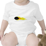 burning football shirt