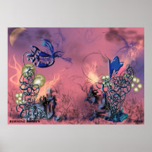 BURNING GARDEN PRINT