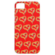 Burning Heart iPhone 5 Cover