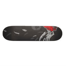 Burning Heart One Skateboard