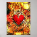 Burning Heart posters