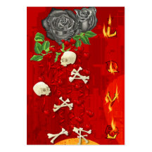 Burning Love Fire Business Cards