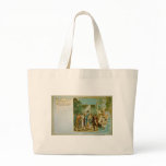 Burning of the Stamp Act in Boston Massachusetts Canvas Bag