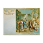 Burning of the Stamp Act in Boston Massachusetts Postcards