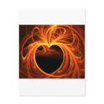 "Burning One"postcard vertical