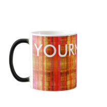Burning Reds Your Name Art Mug