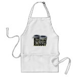 Burning Rubber aprons