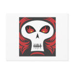 Burning Skull postcards