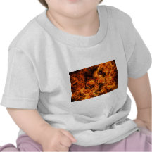 Burning skull T-Shirts