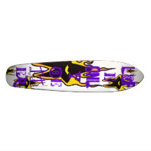 Burning Star Old School Cruiser Skate Board Deck