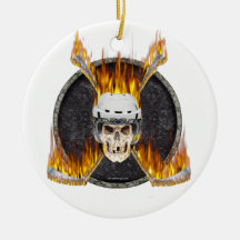Burning Sticks Christmas Tree Ornament