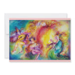 BURNING THE CARNIVAL, Mardi Gras Masquerade Ball Personalized Invitation