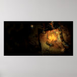 Burning Wish Posters