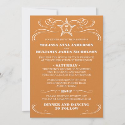 shabby chic wedding wedding invitations 