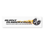 Burntrubber.co.uk Bumper Sticker bumper stickers