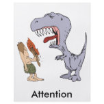 Burping Dinosaur flyers