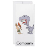 Burping Dinosaur rack cards