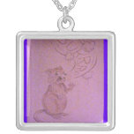 Burping Gerbil. Pendant