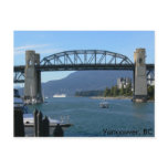 Burrard Bridge - Vancouver, BC postcards