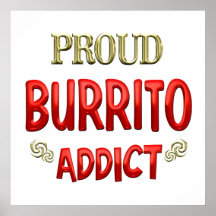 Burrito Addict Print