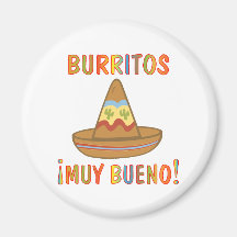 BURRITOS REFRIGERATOR MAGNETS