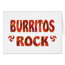 BURRITOS ROCK CARDS