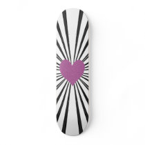 Burst Of Love (Pink on Black)