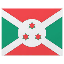 Burundi Flag Personalized Flyer